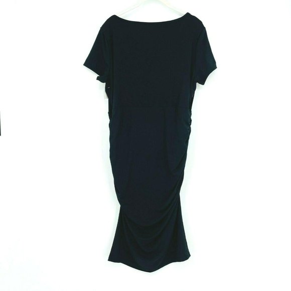 Kimi & Kai Maternity Women's Casual Bodycon Dress - Picture 2 of 5